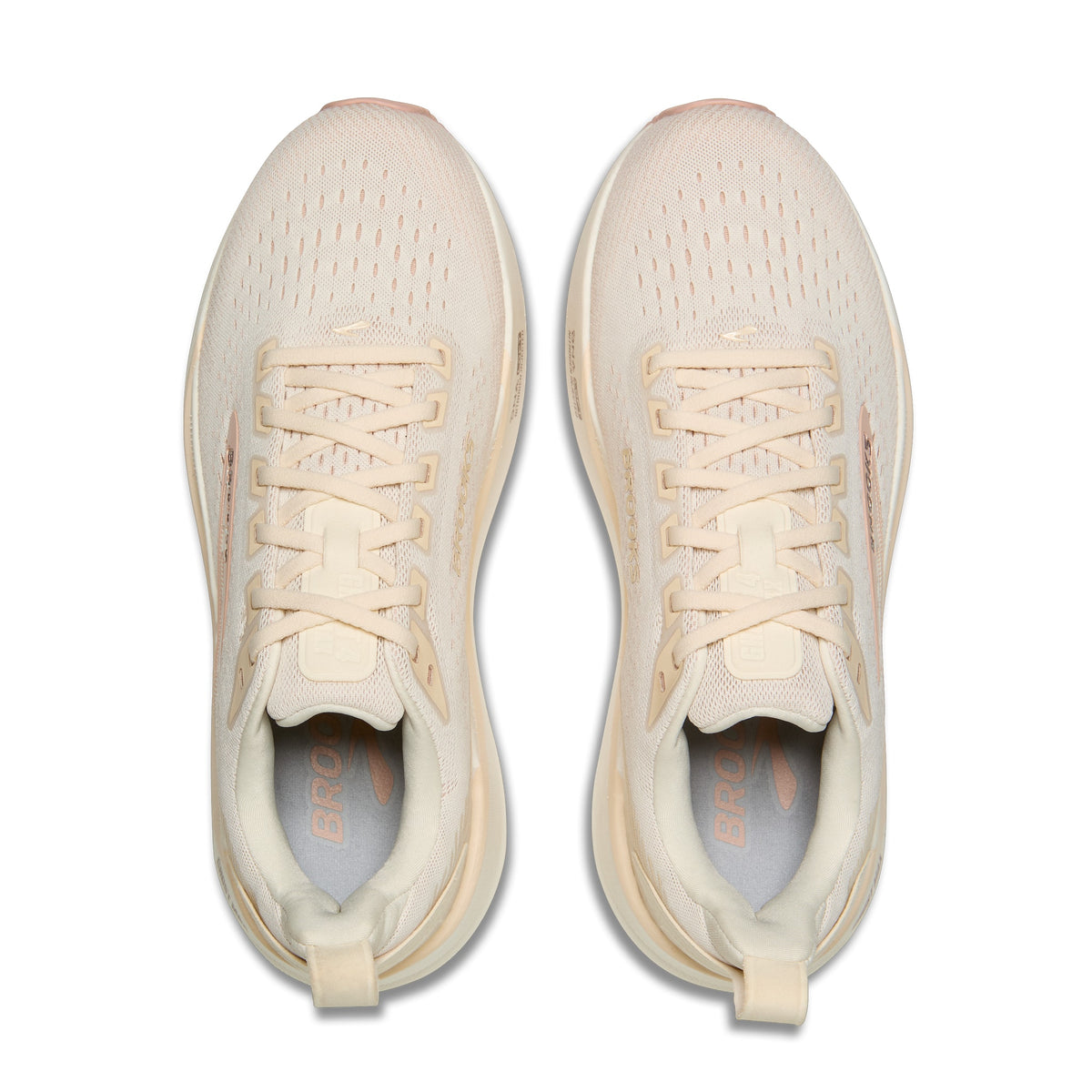 Women's Brooks Ghost Max 4 Arctic Wolf / Rose / Coconut top