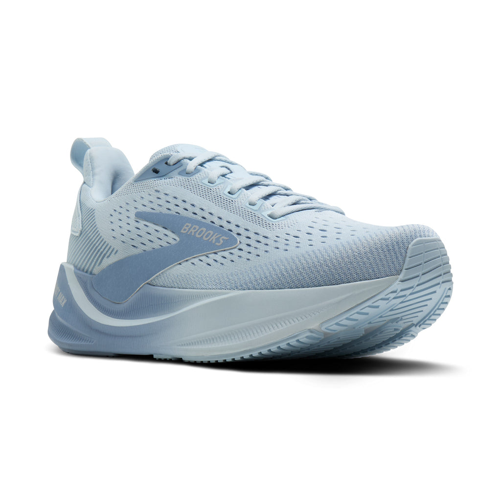 Women's Brooks Ghost Max 4 Blue / Blue / Chrome pair angle