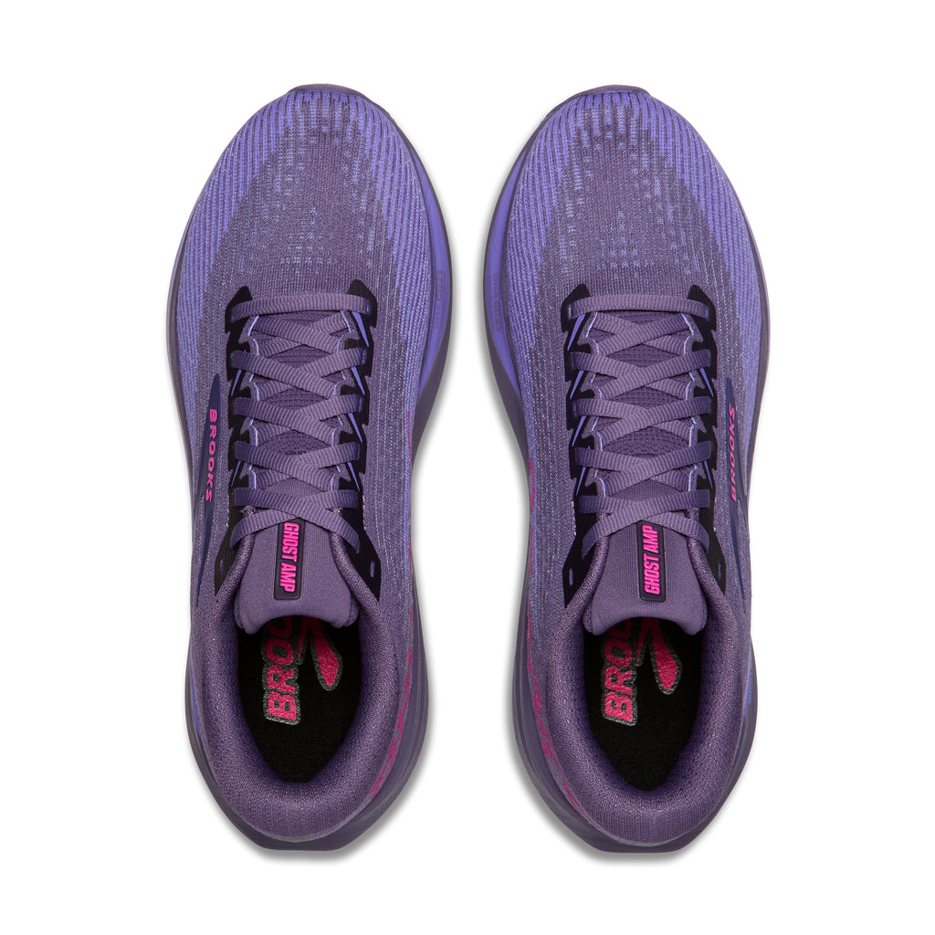 Women's Brooks Ghost Amp Purple / Purple / Fuchsia top