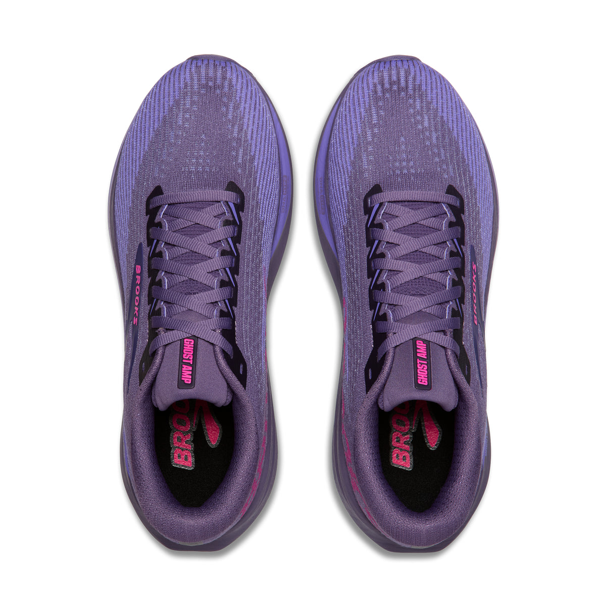Women's Brooks Ghost Amp Purple / Purple / Fuchsia top