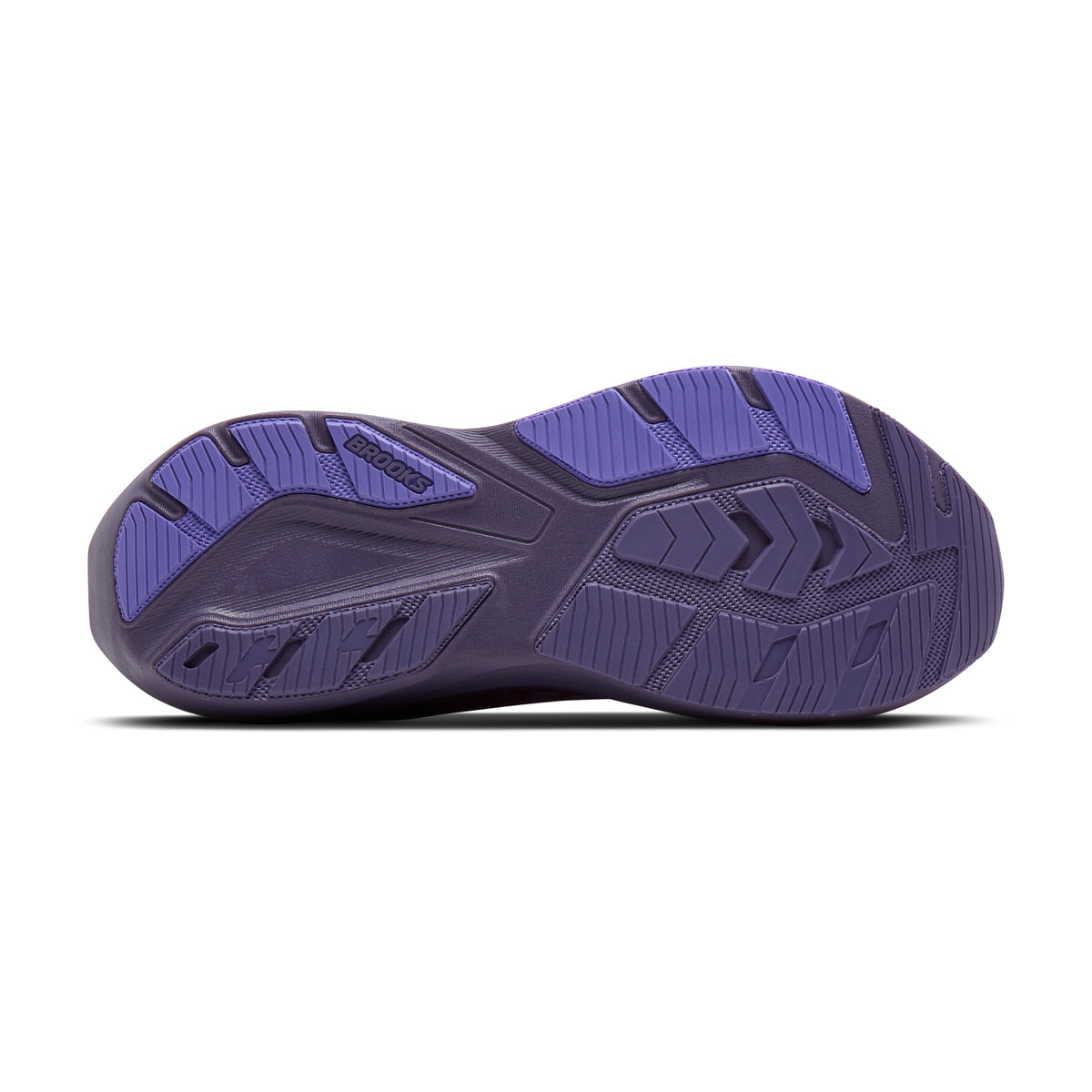 Women's Brooks Ghost Amp Purple / Purple / Fuchsia outsole