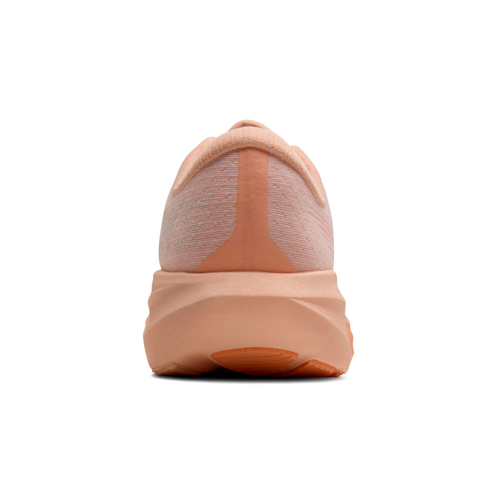 Women's Brooks Ghost Amp Peach / Peach / White heel