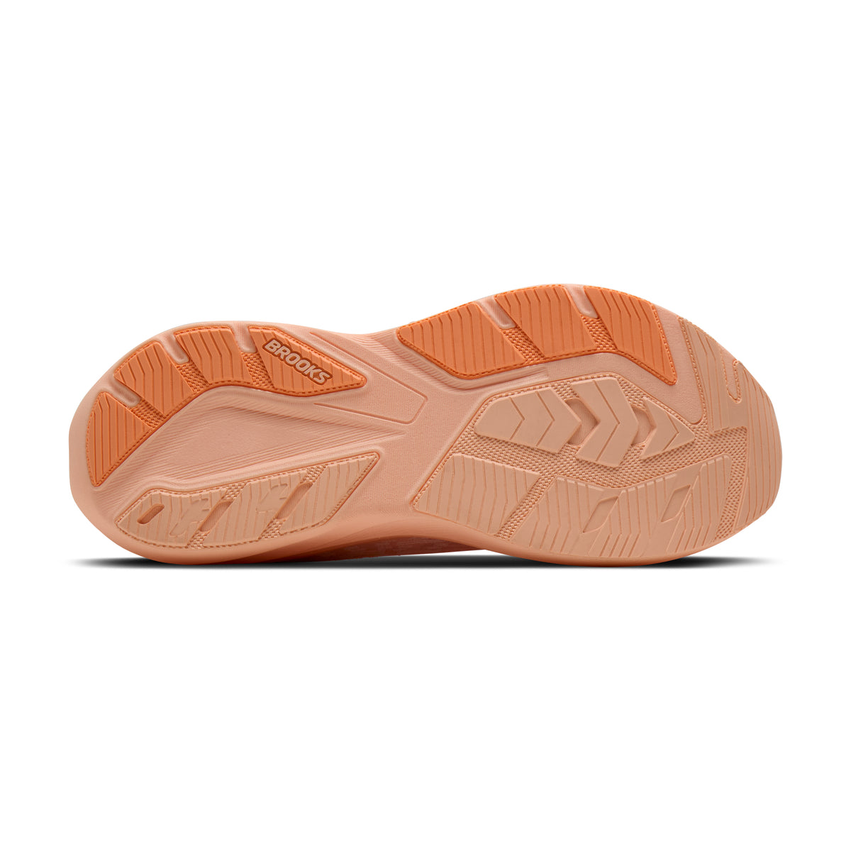 Women's Brooks Ghost Amp Peach / Peach / White outsole