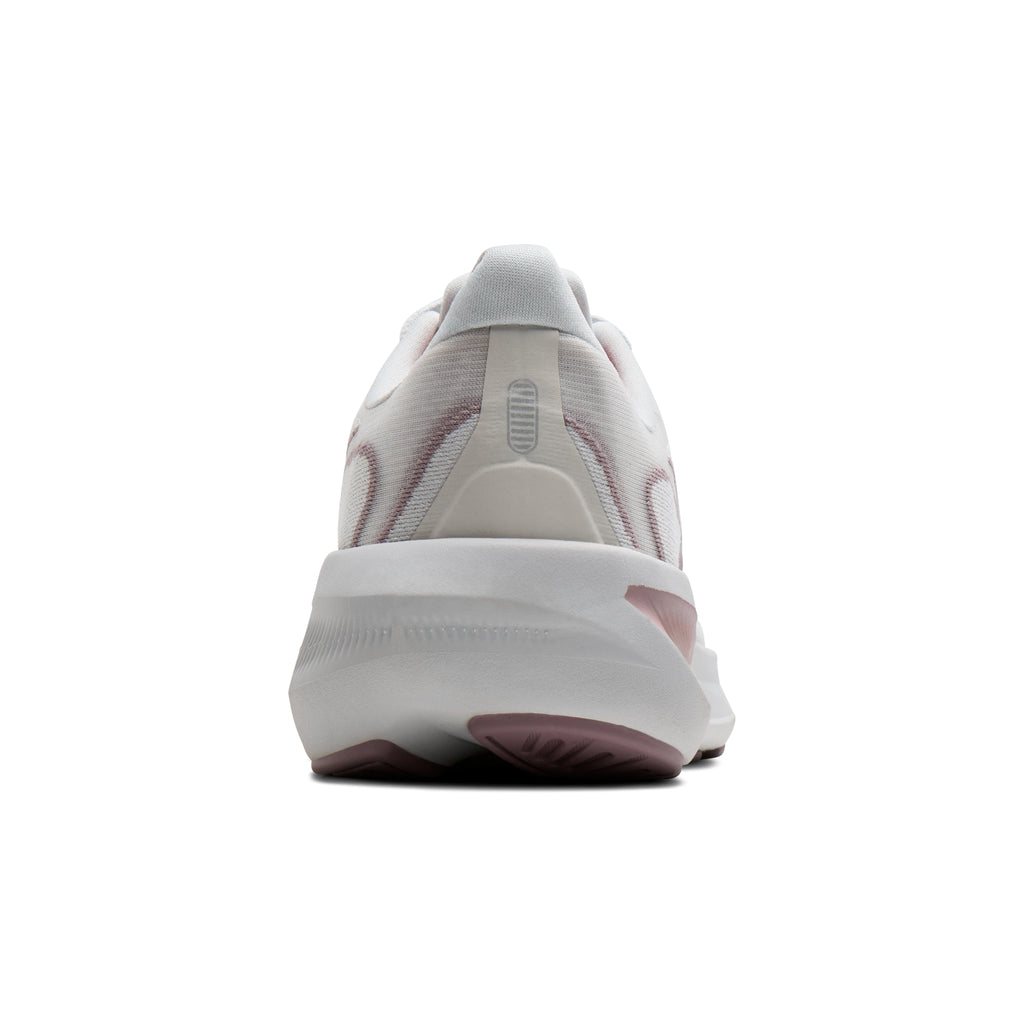 Women's Brooks Revel 9 (Wide D) Grey / Rose / Raisin heel