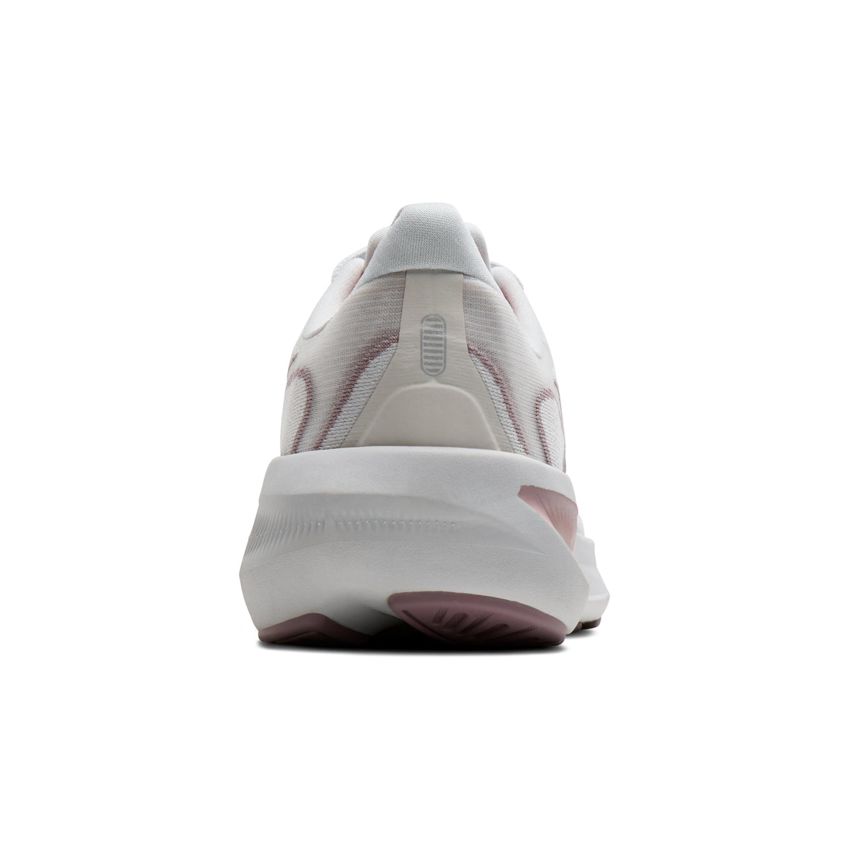 Women's Brooks Revel 9 (Wide D) Grey / Rose / Raisin heel