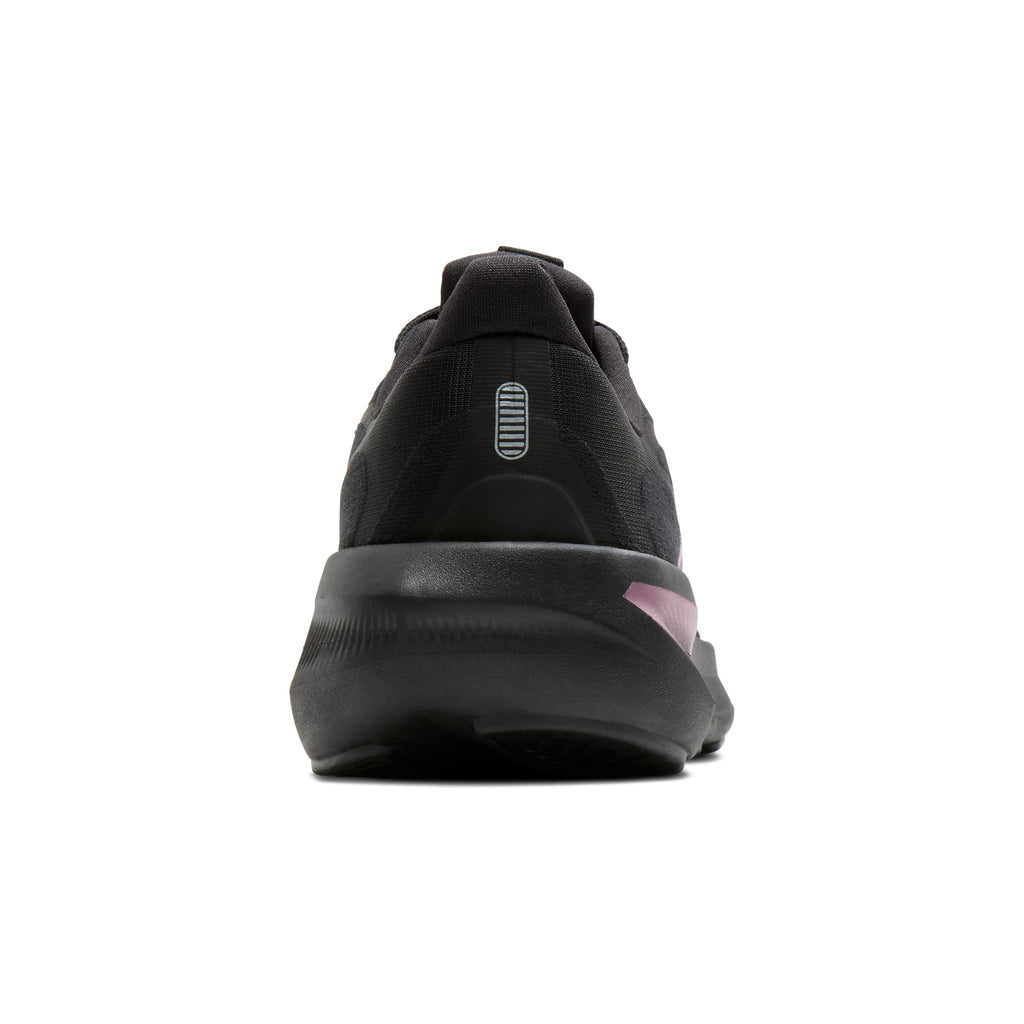 Women's Brooks Revel 9 Black/Black/Rose Gold heel