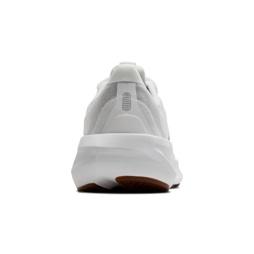 Women's Brooks Revel 9 (Wide D) White / Grey / Black heel