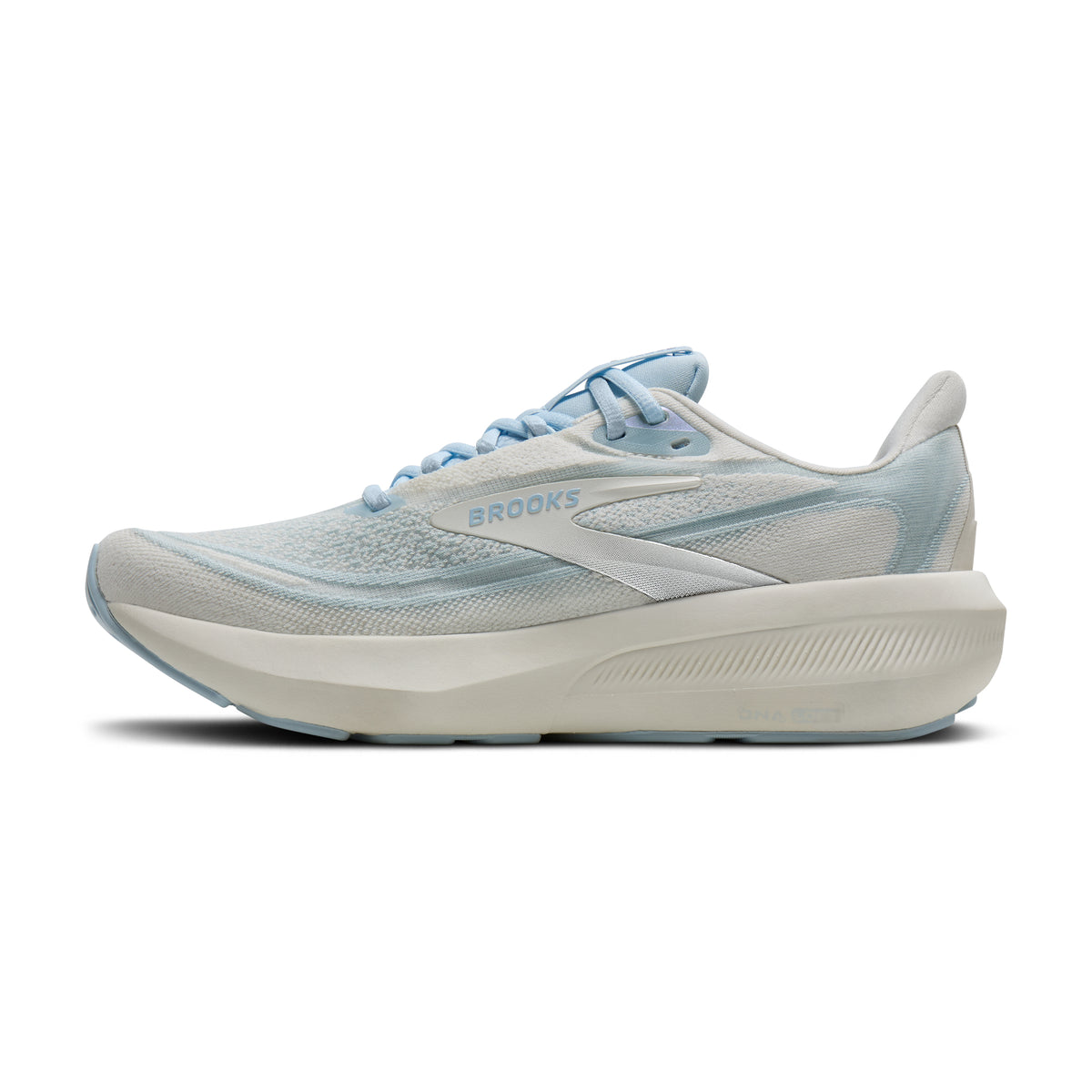 Women's Brooks Revel 9 Blue/Blue Wash/Metallic medial