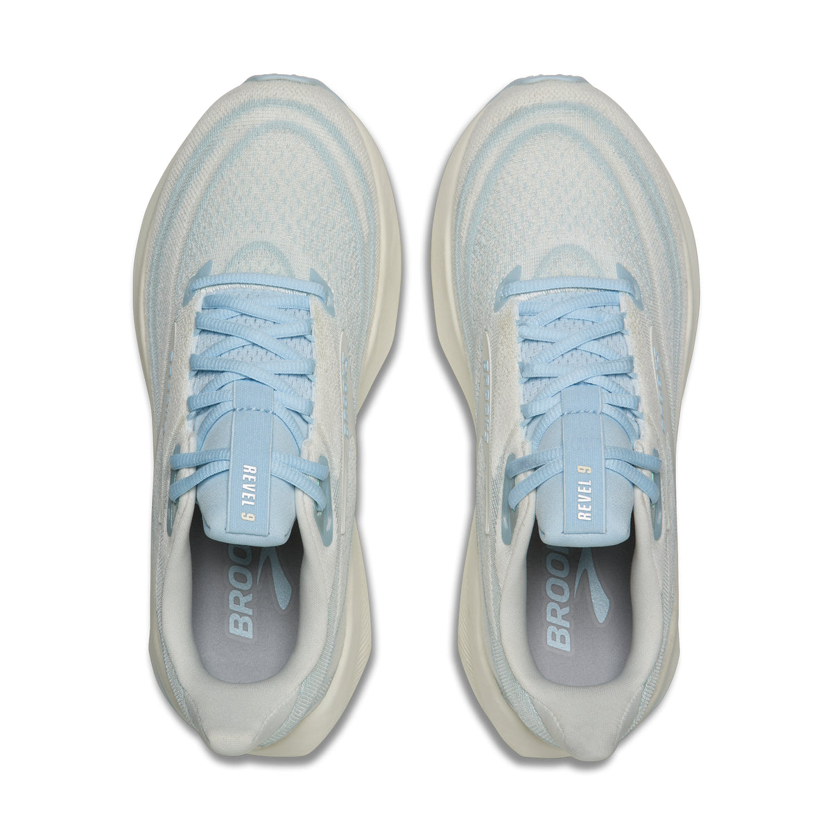 Women's Brooks Revel 9 Blue/Blue Wash/Metallic top