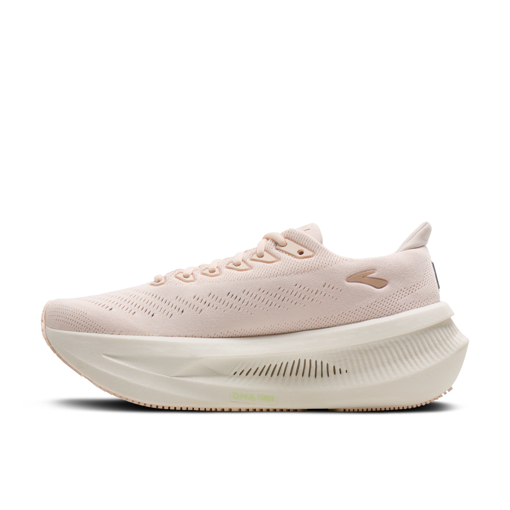 Women's Brooks Glycerin Max 2 Morganite/Paradise Green/Clear medial