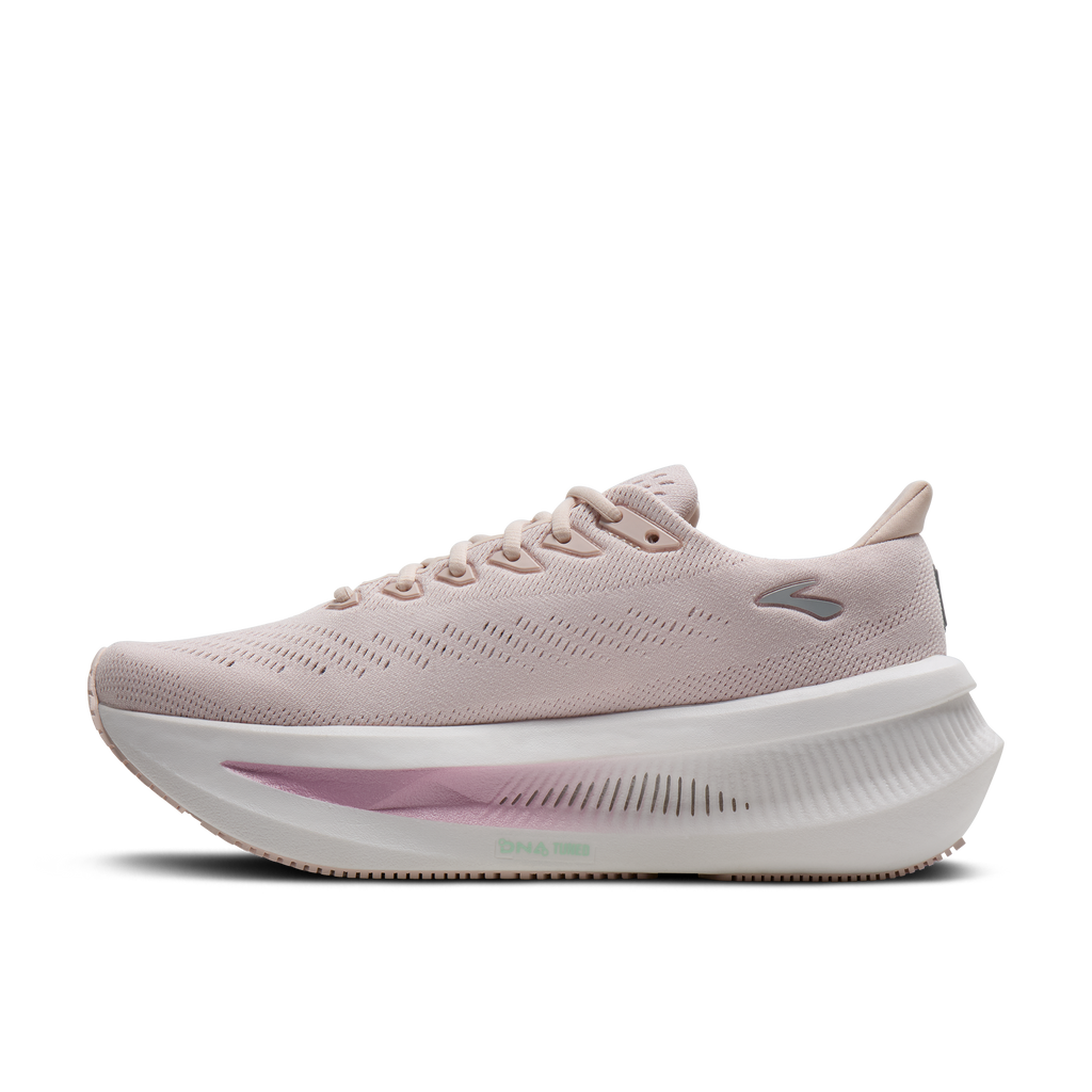 Women's Brooks Glycerin Max 2 Pink/Yucca/Metallic medial