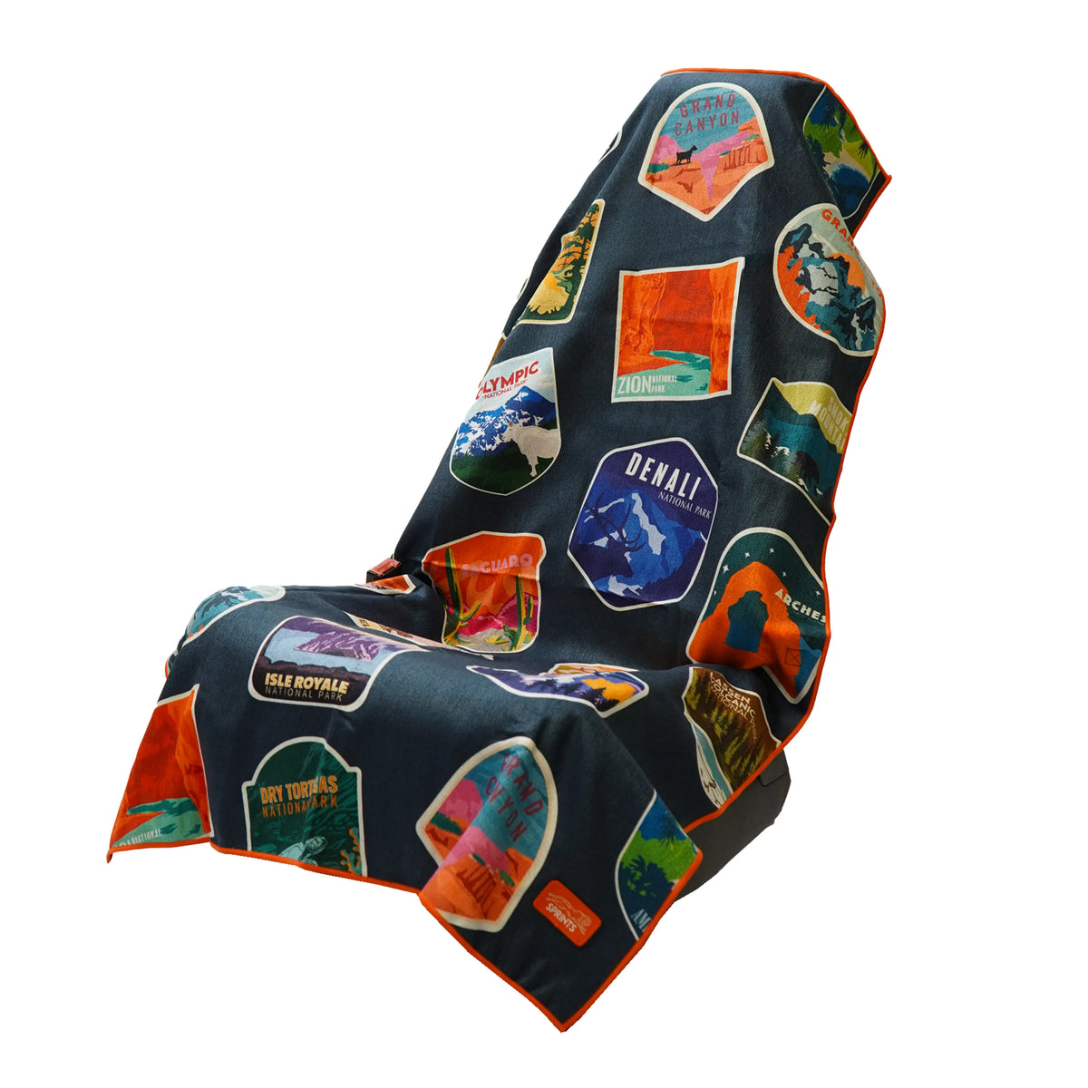 Sprints Car Seat Cover Towel